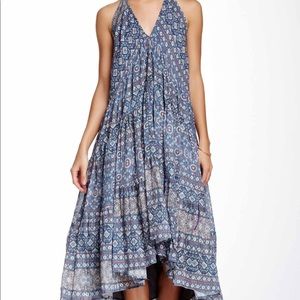 Carolina K Lina Halter Midi Dress